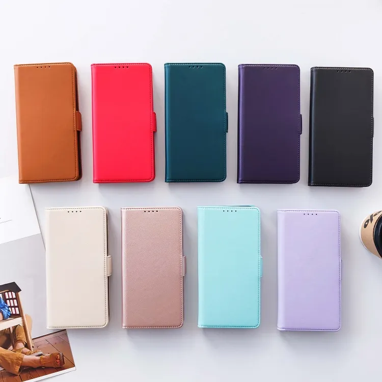 Funda de cuero funda de teléfono móvil para iPhone Samsung Huawei