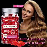Haosen OEM/ODM Soins capillaires naturels réparateurs, capsules de vitamines pour cheveux, marque privée, complément alimentaire pour la croissance des cheveux pour adultes, halal