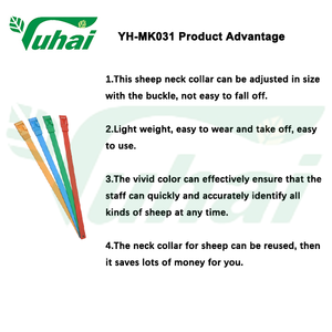 Gia súc, cừu và ngựa có thể được phân biệt bởi gaiters màu tùy chọn với dây đai cổ và khóa cổ Áo Dê - Product Image 3