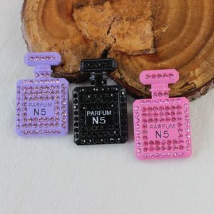 2025 Tự Làm Sang Trọng Chai Nước Hoa Mặt Dây Chuyền Vòng Đeo Tay Vòng Cổ Làm Kit Lấy Cảm Hứng Cảm Hứng Logo Thiết Kế Thương Hiệu Với Hợp Kim Rhinestone - Product Image 4