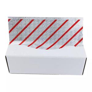 Pre-Cắt Nhôm Lá Tấm 500 Đếm Pop up Tấm Nhà Sản Xuất Kim Loại Lá Nhôm Tấm Gói Thực Phẩm Giấy 9 "X 10.75" - Product Image 1