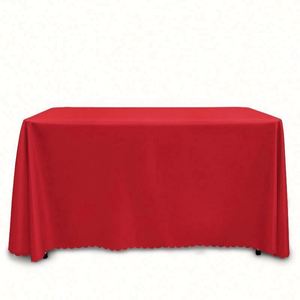 Custom Print Woven Spandex Polyester <b>Tablecloth</b> Custom Size Color Logo Design Waterproof Disposable Modern <b>Square</b> Style - Product Image 1