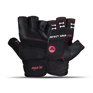 Respirant anti-dérapant hommes et femmes entraînement gants de gymnastique Sport Fitness haltérophilie gants d'entraînement en cuir - Product Image 1