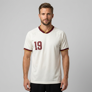 Camisetas de Fútbol Personalizadas al por Mayor de la Selección Española, Ropa Deportiva de Poliéster de Secado Rápido que Absorbe la Humedad - Product Image 1