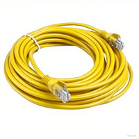 Mendukung kustomisasi CAT5 CAT5E 3m komunikasi RJ45 26AWG Transfer Data aman untuk Smart Home & Office - LAN Cable