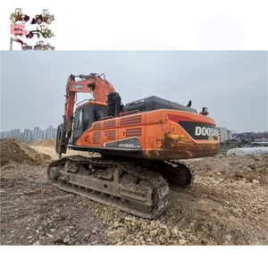 Excavatrice Doosan DX500LC d'occasion robuste avec brise-roche hydraulique |   Excavatrice sur chenilles de 50 tonnes, moteur Scania DC13 294 kW – Brise-roche - Product Image 2