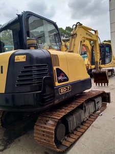 Excavatrice sur chenilles d'occasion Hyundai 60 2023, moteur <span class=keywords><strong>Yanmar</strong></span>, 580 heures, d'origine, pour le transport - Product Image 1