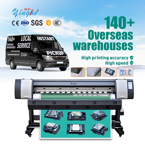 Impresora de inyección de tinta con tinta eco-solvente Yinghe 1900I de 1.89 m de ancho para impresión rollo a rollo en vinilo, papel fotográfico y pancartas. - Product Image 5