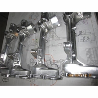 Fabrication de composants industriels sur mesure BOSX OEM, corps de vanne à bille pour camion-citerne en aluminium usiné CNC de précision