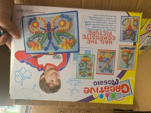 لعبة ذكاء للأطفال، لعبة لوحية إبداعية، بازل تعليمي من 296 قطعة على شكل فطر، لعبة تركيب الصور المركبة - Product Image 4