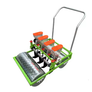 Nueva sembradora eléctrica de empuje manual, maceta eléctrica de <span class=keywords><strong>semillas</strong></span> de verduras para colza, tomate, zanahoria, repollo, maíz, remolacha, calabaza, girasol - Product Image 1