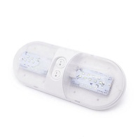 Plafonnier LED double dôme de haute qualité pour camping-car avec interrupteur marche/arrêt, éclairage intérieur pour voiture/camping-car/remorque/camping-car/bateau
