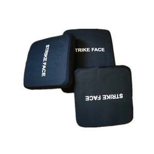 เสื้อกั๊กยุทธวิธีแผ่นอลูมินาจานเซรามิก PE แข็งซิลิกอนคาร์ไบด์6x6 ''แผ่นเกราะด้าน III & IV - Product Image 2