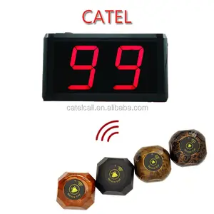 Top quality Display Receiver Wireless Calling System for hotel or restaurant