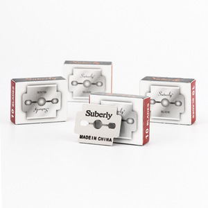 Suberly Stainless Steel Blade For Foot Care Sharp Double Edged Universal Replacement 10Pcs Per Box Made In China - Product Image 5
