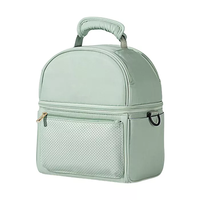 Sac isotherme de voyage pour maman avec logo personnalisé sac isotherme pour le lait maternel organisateur de transport sac à bandoulière sac à dos