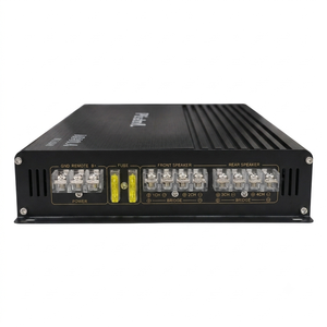 Amplificateur de voiture compact <span class=keywords><strong>80</strong></span> Watts RMS de qualité HiFi, stable à 4 ohms, stéréo mobile, large bande de fréquences - Product Image 4