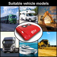 Universelle Bestseller 24V Elektrische Doppellüfter-Dachklimaanlage für Autos, Wohnwagen, Wohnmobile und Schwerlastwagen - Standklimaanlage