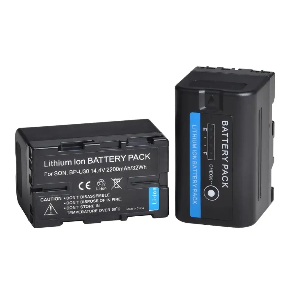 14,4 V BP-U30 BP U30 BPU30 батарея Совместимость Замена литий-ионный аккумулятор 2800 мАч цифровые камерные батареи для PMW-100 PMW-150 PMW-160