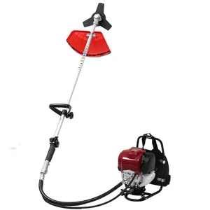 Aparador de grama para aparar coberturas de gramado GX35 Motor Knap-pack lâmina de metal reta