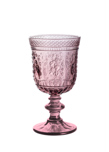 Vintage dập nổi Nhiều màu ly thủy tinh làm bằng tay mô hình hoa hồng thân thiện với môi máy rửa chén an toàn 280ml Công suất Bền phong cách - Product Image 3