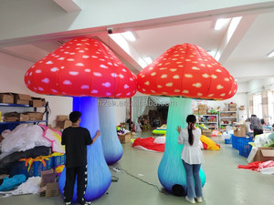 เห็ดพองลมอลิซในดินแดนมหัศจรรย์ไฟที่มีสีสันสำหรับตกแต่งเวที - Product Image 5