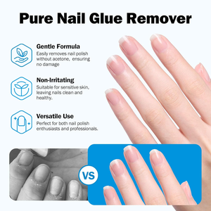 Dissolvant de vernis à ongles liquide personnalisable 15ml sans parabène, dégraissant et nettoyant professionnel pour vernis gel, idéal pour les salons de manucure - Product Image 5