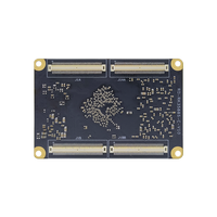 Kit de développement d'affichage intelligent automobile embarqué RK3588S Octa-Core résolution 8K avec trou de fixation Rongpin RR-RK3588S Carte Rockchip