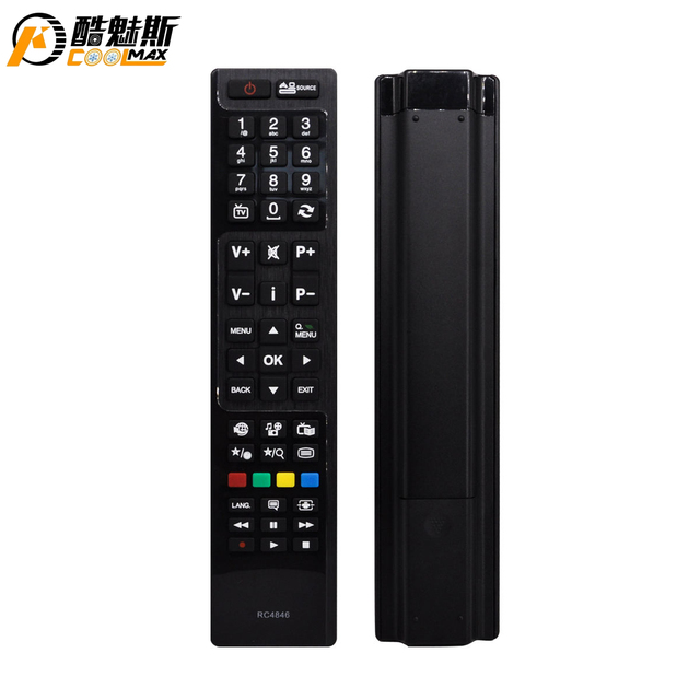 High Quality  Replacement DIY RC4846 TV Remote Control for Home Use with Customized Support