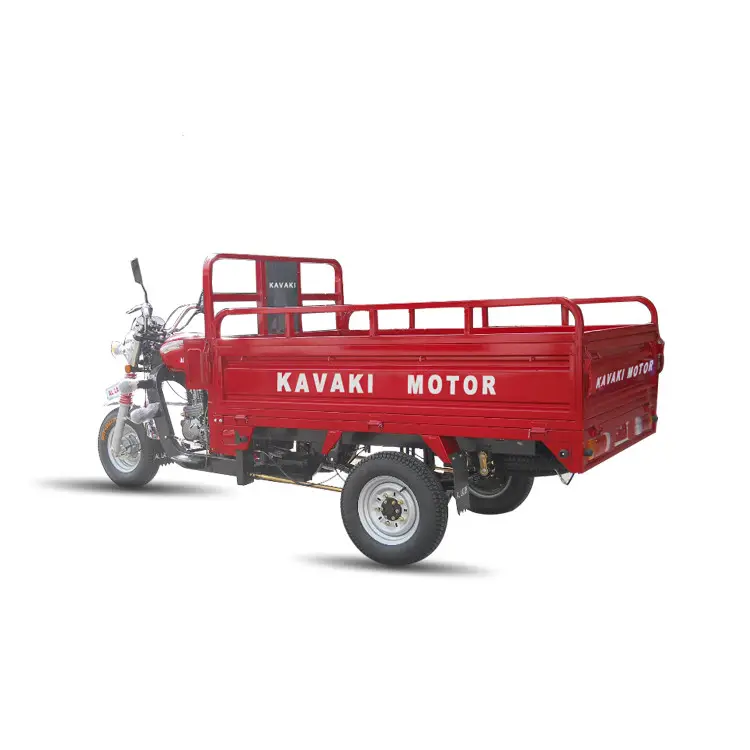 China KAVAKI Wholesale Good Price 150cc 200cc Loncin Water Cooled three wheel cargo Tricycle