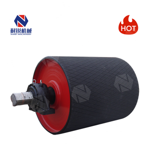 Toplu malzeme taşıma için seramik gecikmeli motorlu tambur kasnağı madencilik konveyörü bantlı konveyör kasnağı - Product Image 2