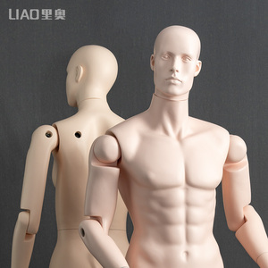 <span class=keywords><strong>Maniquí</strong></span> de Cuerpo Completo Masculino y Femenino de Fibra de Vidrio con Articulaciones Flexibles, Cabeza Multifuncional <span class=keywords><strong>para</strong></span> Deportes, Correr, Sentarse y Exhibición de <span class=keywords><strong>Ropa</strong></span> - Product Image 6