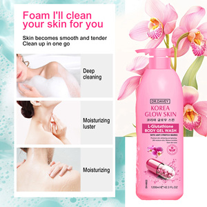 <span class=keywords><strong>DR</strong></span> DAVEY Geles de ducha blanqueadores Logotipo personalizado Limpieza Iluminador Lavado corporal antibacteriano para brillo de la piel - Product Image 4