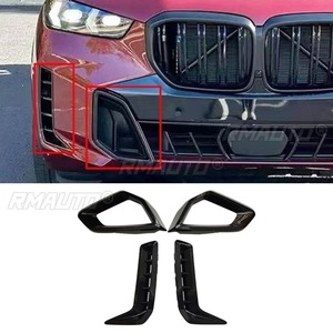 Car Side Bumper Air Intake Vent <b>Splitter</b> Accessories For BMW X5 G05 2023+ Bumper <b>Splitter</b> Cover Air Vent Trim Body Kit - Product Image 1