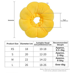 <span class=keywords><strong>Collar</strong></span> Isabelino Clásico para Gatos y Perros, Cono de Recuperación de Tela de Algodón Suave para Cirugía, Prevención, <span class=keywords><strong>Collar</strong></span> Ajustable para Mascotas - Product Image 3