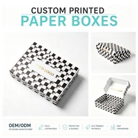 Boîte postale en carton ondulé personnalisée de grande taille, imprimée avec logo, pour emballage d'expédition aérienne, boîtes d'expédition en carton ondulé