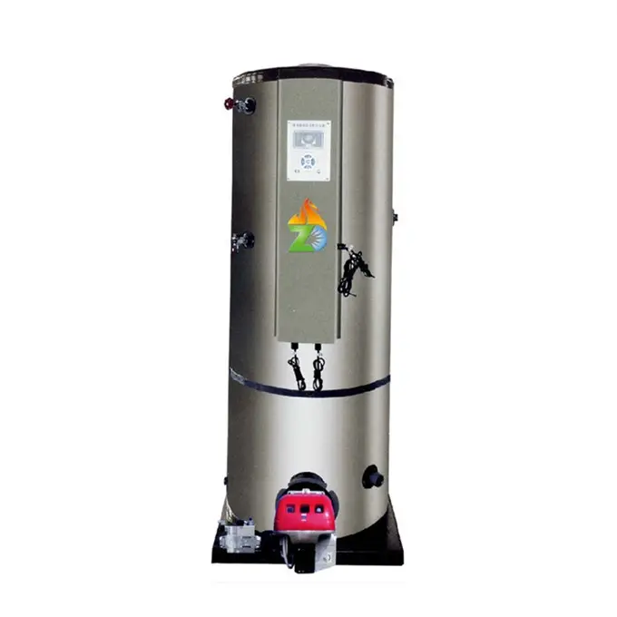 Commercial Small Vertical Industrial Automatic Gas Oil Diesel Steam Generator Stainless Steel Hot Water Boiler