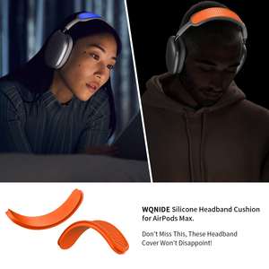 Lavable <span class=keywords><strong>de</strong></span> silicona suave para auriculares protectores <span class=keywords><strong>de</strong></span> <span class=keywords><strong>diadema</strong></span> cubierta <span class=keywords><strong>de</strong></span> <span class=keywords><strong>diadema</strong></span> para Apple <span class=keywords><strong>AirPods</strong></span> Max - Product Image 2