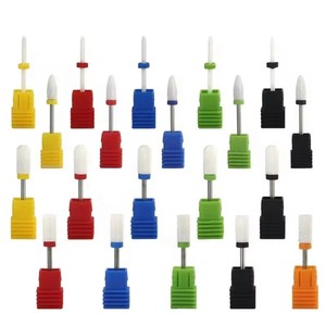 1 pièce Dispositif de nettoyage rotatif en céramique pour machine à ongles, outil de retrait de gel pour accessoires de manucure en salon - Product Image 2