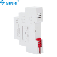 Relais temporisé à temporisation de mise en marche, protection électronique contre le temps, AC220v16A, montage sur rail DIN