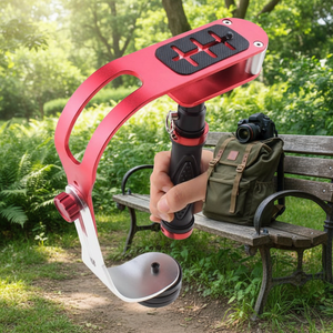 Mini Handheld Steadycam Camera Stabilizer Grip voor DSLR voor Sony voor <span class=keywords><strong>Canon</strong></span> voor Nikon camera's - Product Image 1