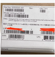 Point d'accès Wi-Fi 6 AirEngine 5760-51 802.11ax 5,95 Gbit/s Tri-Radio avec liaison montante 10G SFP+ et antennes intelligentes, AP d'entreprise géré pour intérieur