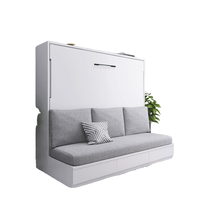 Lit mural pliable de haute qualité, gain de place, canapé caché, lit Murphy pour chambre à coucher, meubles cachés