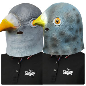 หน้ากากหัวนกพิราบทำจากยางลาเท็กซ์ สำหรับงานปาร์ตี้ฮาโลวีน ของเล่นตลก ปรับแต่งได้ ใช้สำหรับงานแฟนซีคอสเพลย์ อุปกรณ์ประกอบฉากสำหรับผู้ใหญ่และเด็ก - Product Image 6