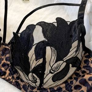 Эротическое белье WX119: комплект с корсетом, бюстгальтером и чулками с ресничками, для взрослых женщин, в стиле леопард, для дерзких девушек - Product Image 4