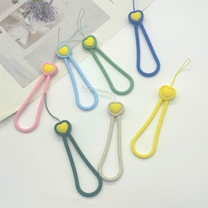 Flower And Heart Silicone Phone Lanyard Multicolor With Plastic Buckle For Mobile Phone Straps - Product Image 4