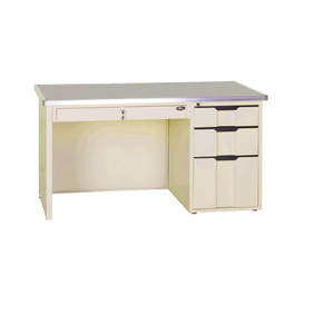 <strong>Wooden</strong> <strong>Desktop</strong> with Drawers - Practical Office Computer Table - Product Image 2