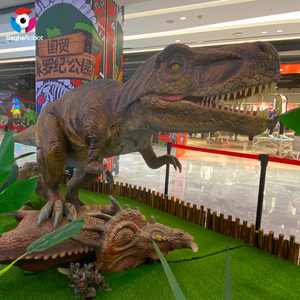 <span class=keywords><strong>Animatronic</strong></span> thực khủng long thiết kế khủng long chiến đấu mô hình để bán Jurassic công viên khủng long animatronics mô hình ngoài trời để bán - Product Image 2