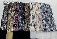 Tissu en dentelle africaine française de haute qualité CHOCOO, tissu en dentelle brodée avec des paillettes pour robe de femme