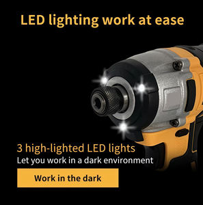 Destornillador inalámbrico profesional rentable <span class=keywords><strong>a</strong></span> <span class=keywords><strong>precio</strong></span> <span class=keywords><strong>de</strong></span> fábrica, destornillador eléctrico <span class=keywords><strong>de</strong></span> alta velocidad <span class=keywords><strong>de</strong></span> 13mm y 3250RPM, destornillador <span class=keywords><strong>de</strong></span> 20V DCF887 - Product Image 6